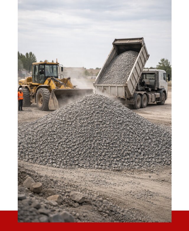 Купить щебень с доставкой в Армавире от 2533 руб. | ПРОНЕРУДРмв