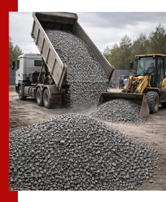 Доставка и продажа щебня гранитного в Армавире