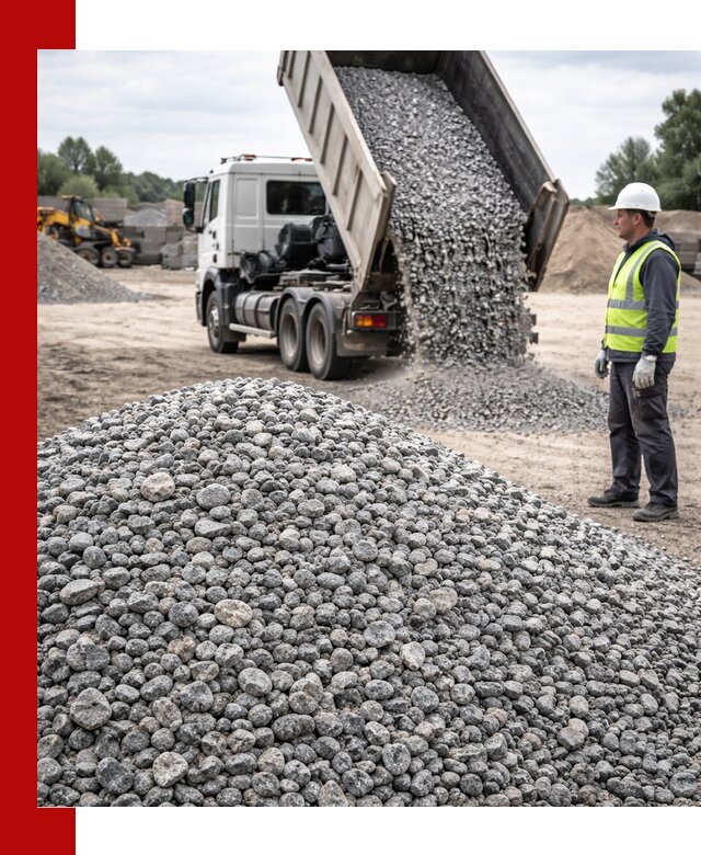 Доставка и продажа гранитного щебня фракции 5-20 в Армавире