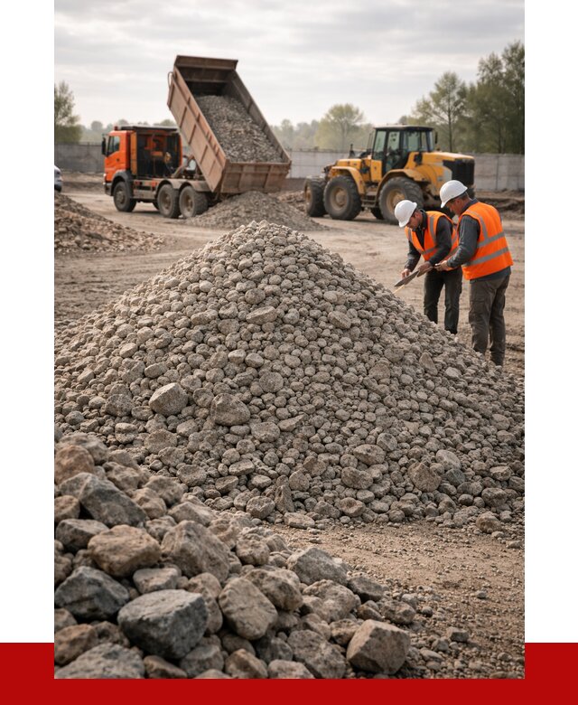 Гранитный щебень фракция 40-70 в Армавире от 2533 руб ПРОНЕРУДРмв