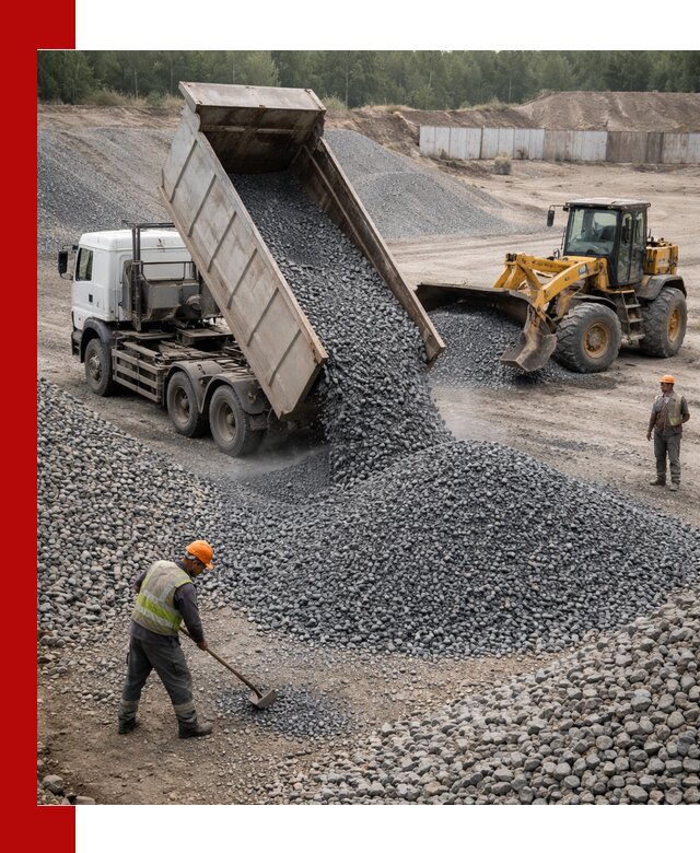 Щебень габбро-диабаз фр. 5-20 с доставкой в Армавире