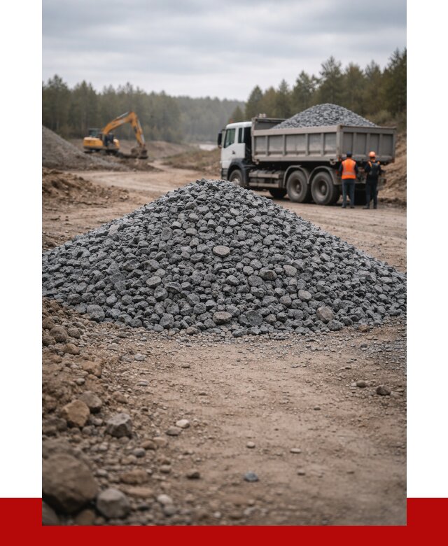 Щебень габбро диабаз фракция 40-70 в Армавире от 2229 р-ПРОНЕРУДРмв