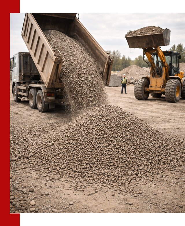 Гравийный щебень фракция 3–10 с доставкой в Армавире