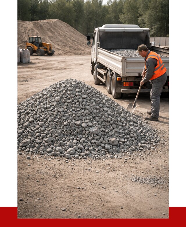 Гравийный щебень фракция 5-10 в Армавире от 2229 р. | ПРОНЕРУДРмв