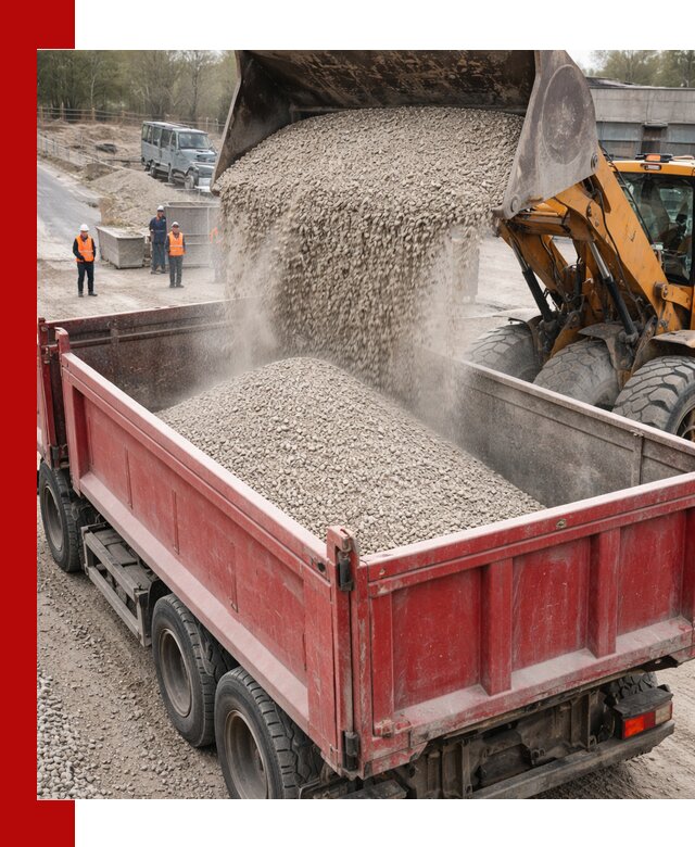 Купить известняковый щебень фракции 0-5 с доставкой в Армавире