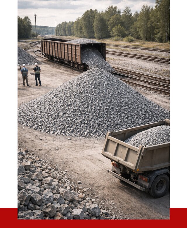 Железнодорожный щебень 20-60 в Армавире от 1722 р. | ПРОНЕРУДРмв