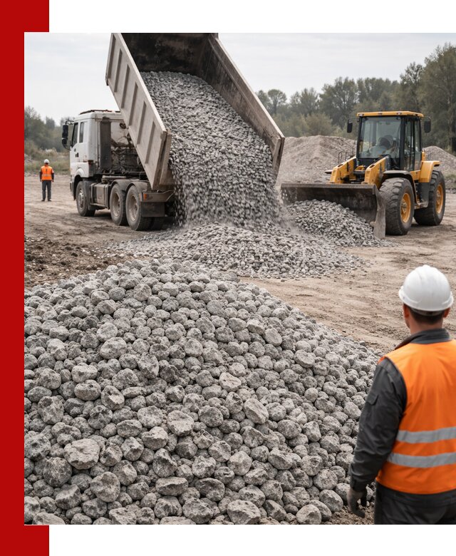 Доставка бетонного щебня фракции 20-40 в Армавире