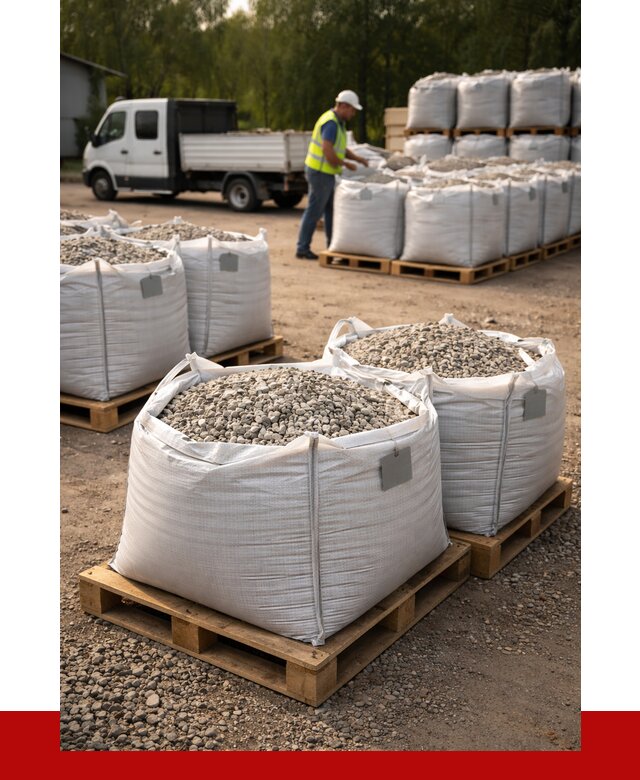 Щебень в мешках с доставкой в Армавире от 4255 р. | ПРОНЕРУДРмв