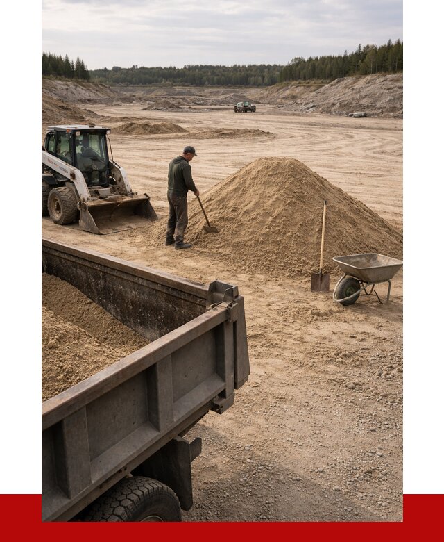 Карьерный песок среднезернистый в Армавире, от 2229 р. ПРОНЕРУДРмв