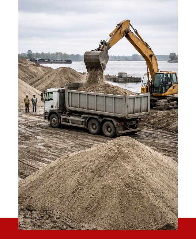 Купить речной песок навалом в Армавире от 1824 р., ПРОНЕРУДРмв