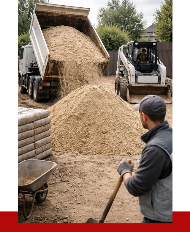 Мытый речной песок с доставкой в Армавире от 1469 р. | ПРОНЕРУДРмв