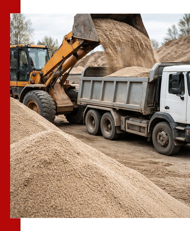 Доставка сеяного песка в Армавире оптом и в розницу