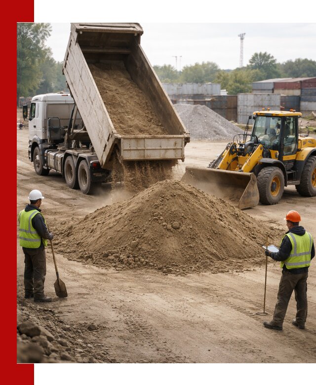 Доставка и продажа пескогрунта оптом и в розницу в Армавире