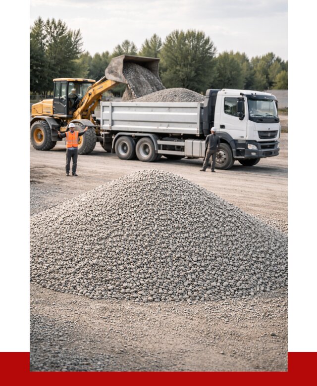 Купить мытый гравий в Армавире от 3546 р, доставка ПРОНЕРУДРмв