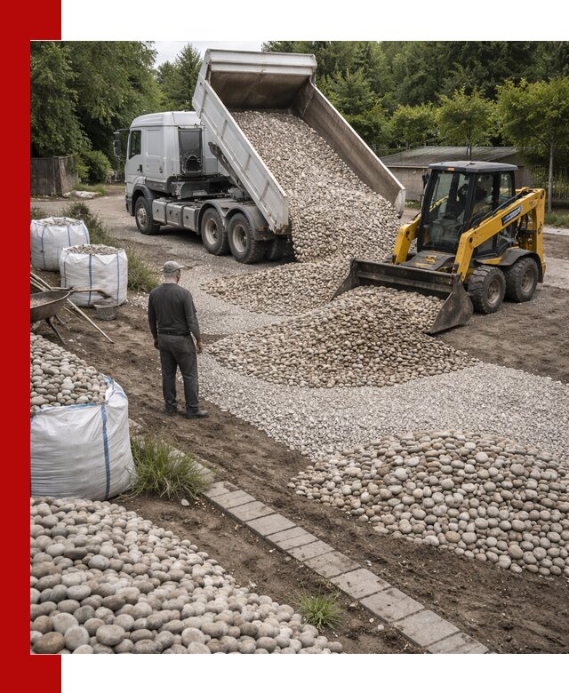 Доставка морской гальки оптом и в розницу в Армавире