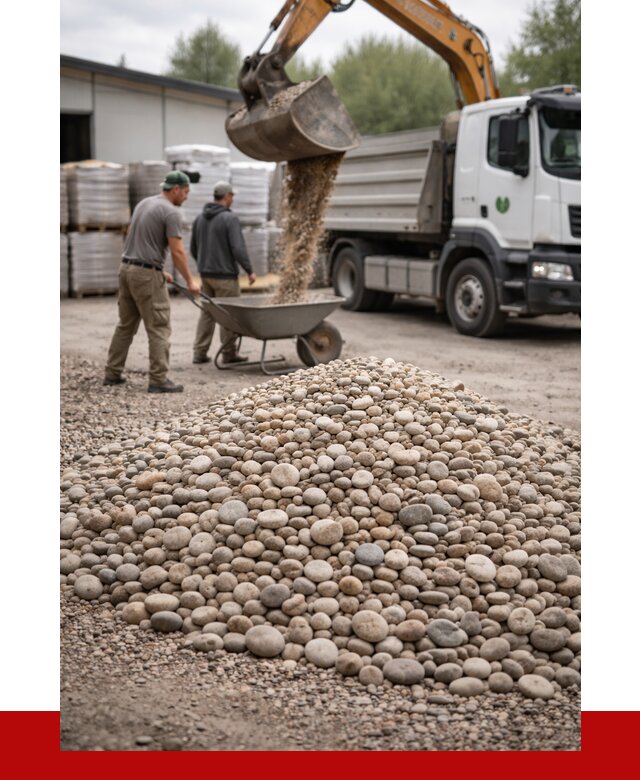 Галька декоративная в Армавире от 3242 р. за куб | ПРОНЕРУДРмв