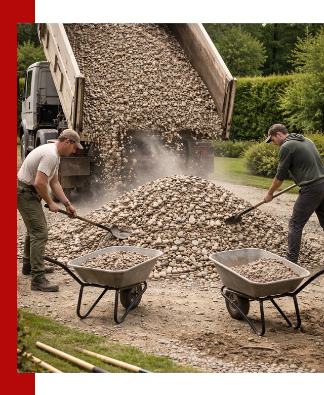 Доставка и продажа декоративной гальки в Армавире