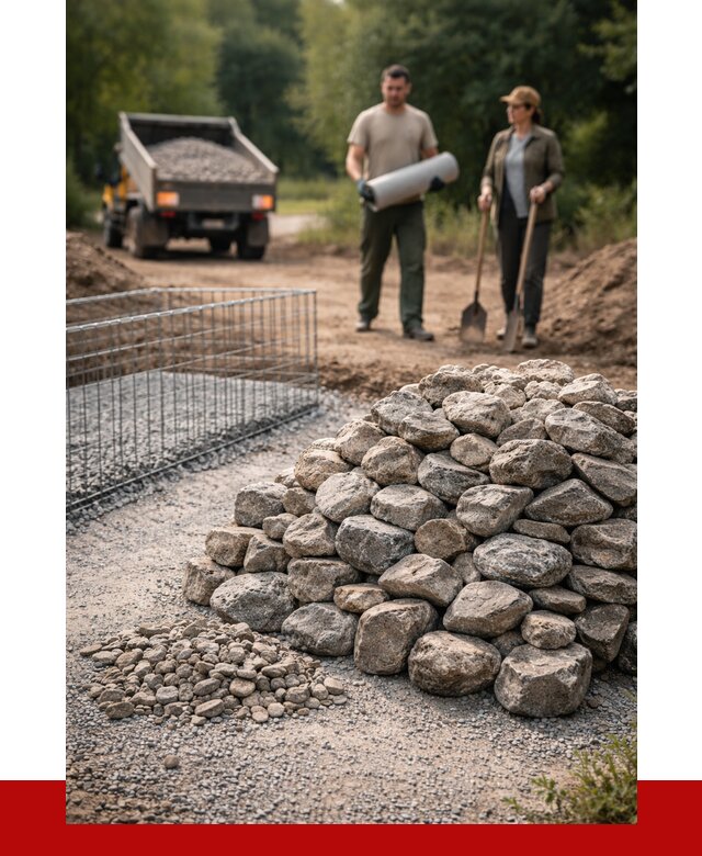 Камень для габионов фракция 100-200 в Армавире от 4863 р. | ПРОНЕРУДРмв