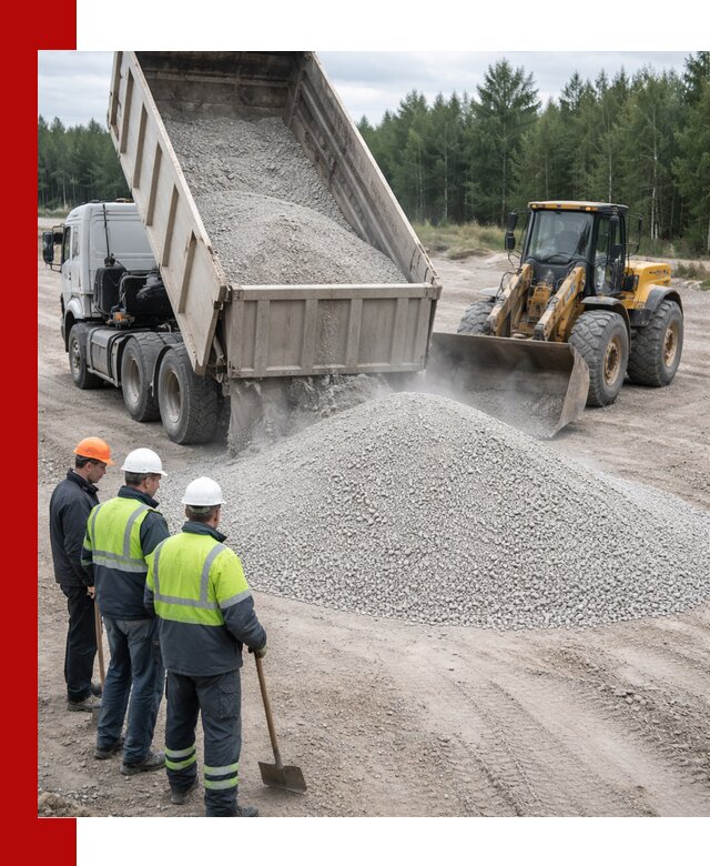 Известняковый отсев 0-5 доставка в Армавире быстро и выгодно