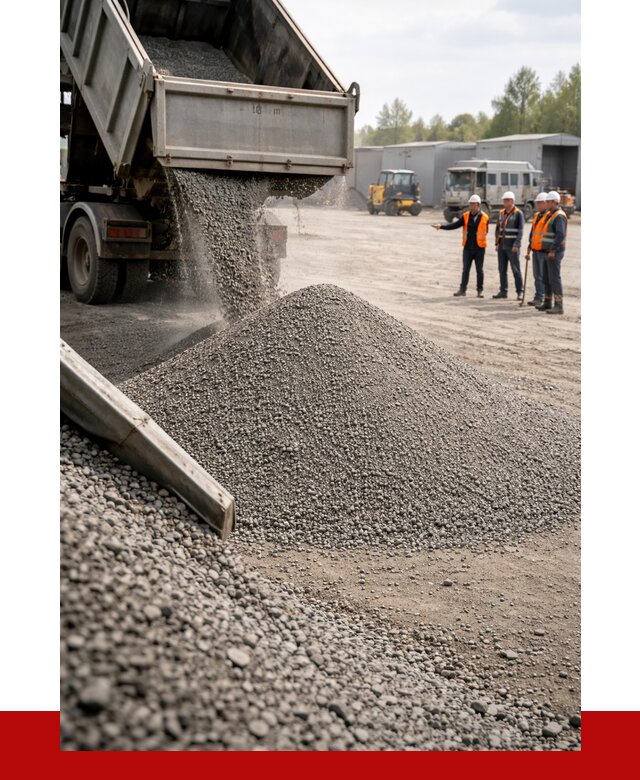 Гравийный отсев 0-5 в Армавире от 1216 р. с доставкой | ПРОНЕРУДРмв