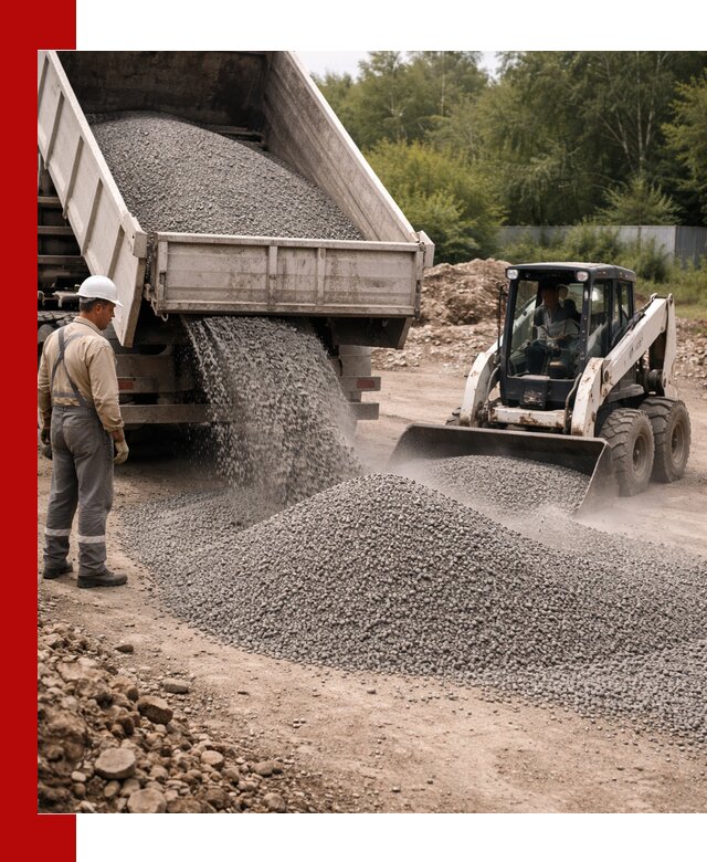 Доставка гравийного отсева 0-5 в Армавире оптом и в розницу