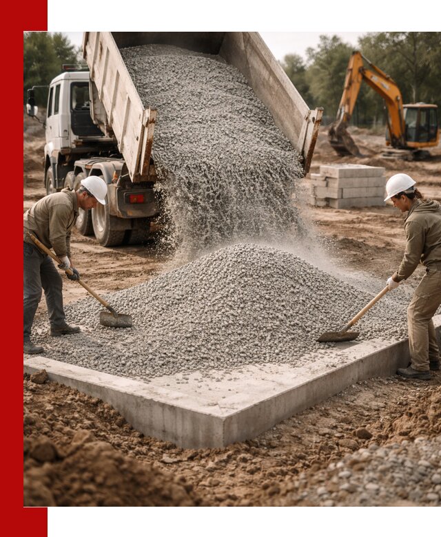 Доставка и продажа отсева для бетона в Армавире