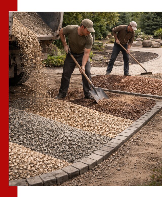 Декоративная крошка для ландшафта в Армавире — продажа и доставка