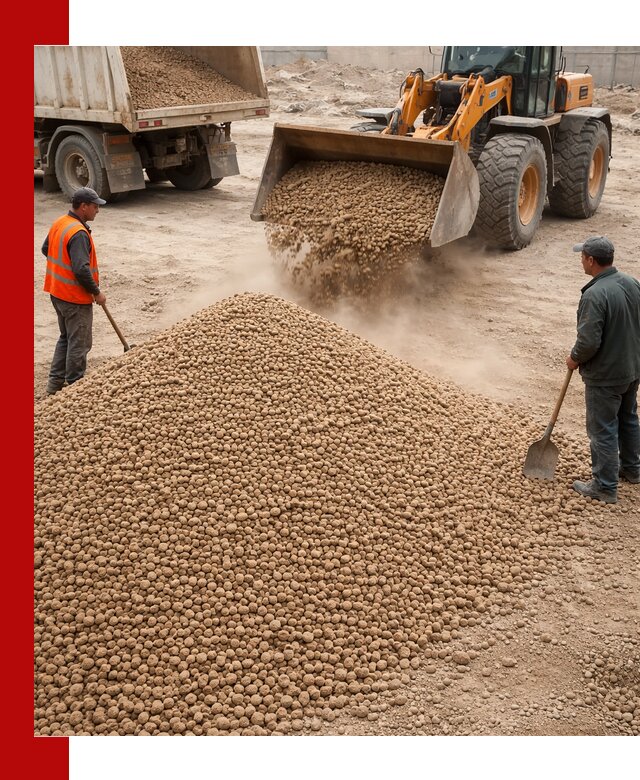 Керамзит фракция 10-20 с доставкой в Армавире