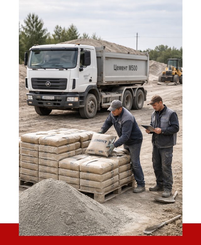 Купить цемент м500 с доставкой в Армавире от 5268 р. | ПРОНЕРУДРмв