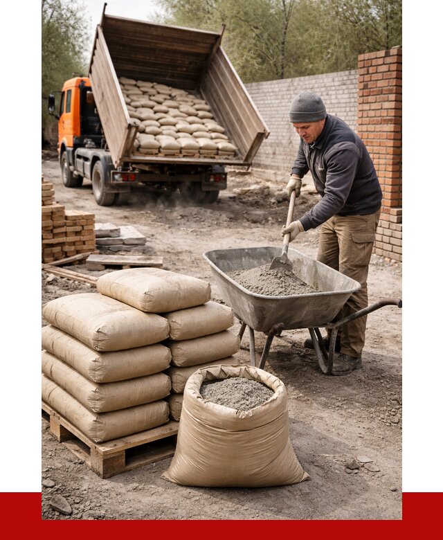 Купить сухую смесь для кладки в Армавире от 1216 р. | ПРОНЕРУДРмв