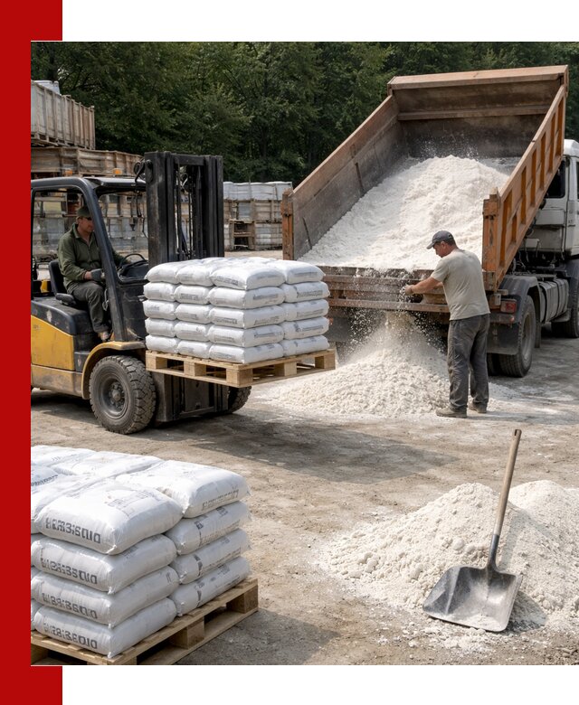 Доставка строительной извести оптом и в розницу в Армавире