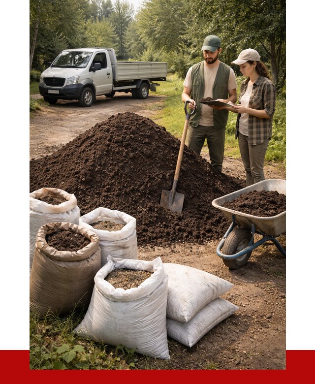 Купить грунт с доставкой в Армавире от 4559 р. за м3 | ПРОНЕРУДРмв