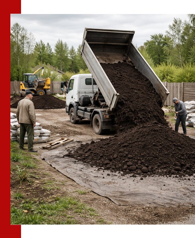 Доставка качественного почвогрунта в Армавире оптом и в розницу