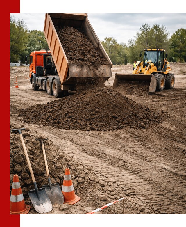 Поставка и доставка планировочного грунта в Армавире