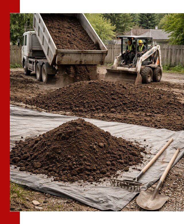 Грунт для отсыпки участка с доставкой в Армавире