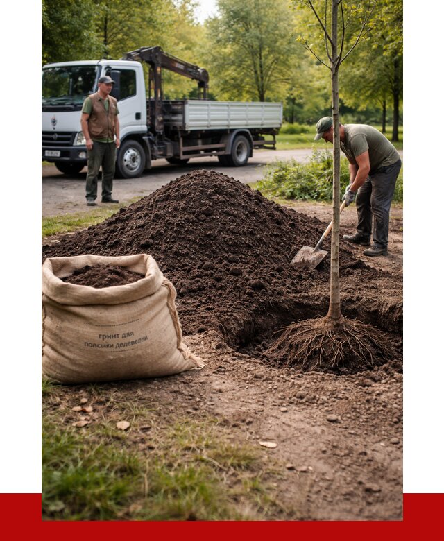 Грунт для посадки деревьев в Армавире от 1216 р. | ПРОНЕРУДРмв