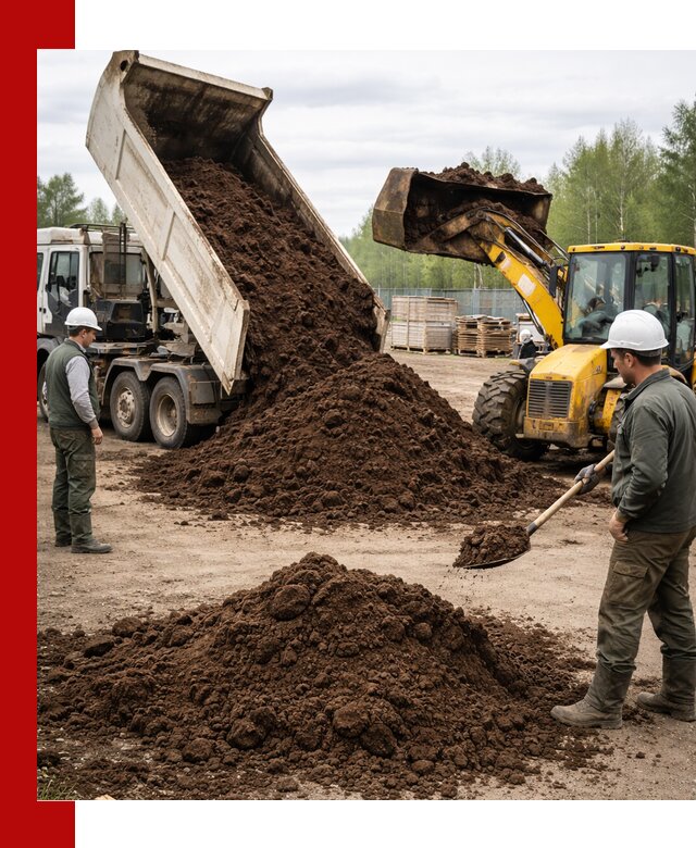 Доставка торфа оптом и в мешках в Армавире