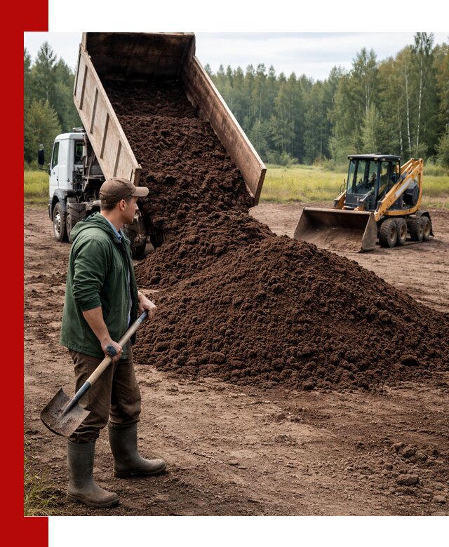 Купить верховой торф с доставкой в Армавире для садоводства и растений