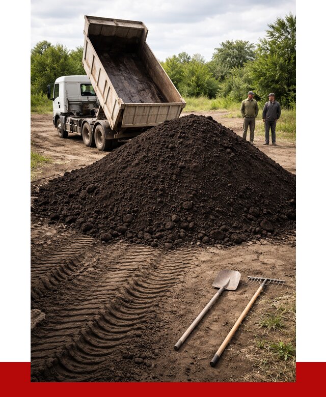 Купить чернозем навалом в Армавире от 1216 р. за куб | ПРОНЕРУДРмв