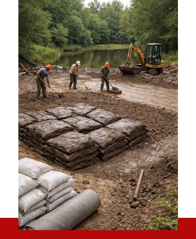 Купить глину для пруда в Армавире от 4559 р. с доставкой | ПРОНЕРУДРмв