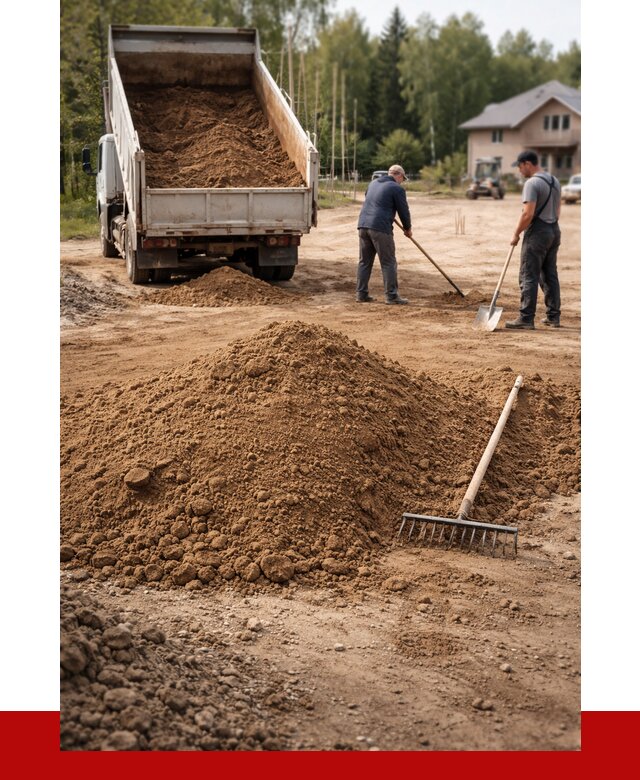 Суглинок для планировки в Армавире с доставкой от 4255 р. | ПРОНЕРУДРмв