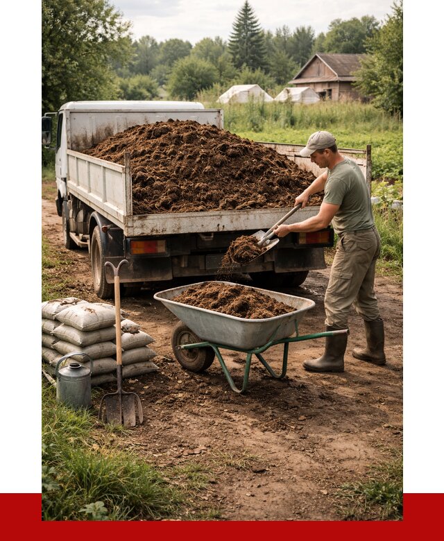 Купить коровий навоз с доставкой в Армавире от 1824 р. | ПРОНЕРУДРмв