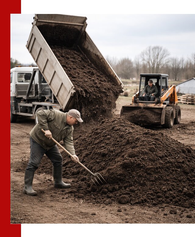 Доставка и продажа перегноя в Армавире быстро и дешево