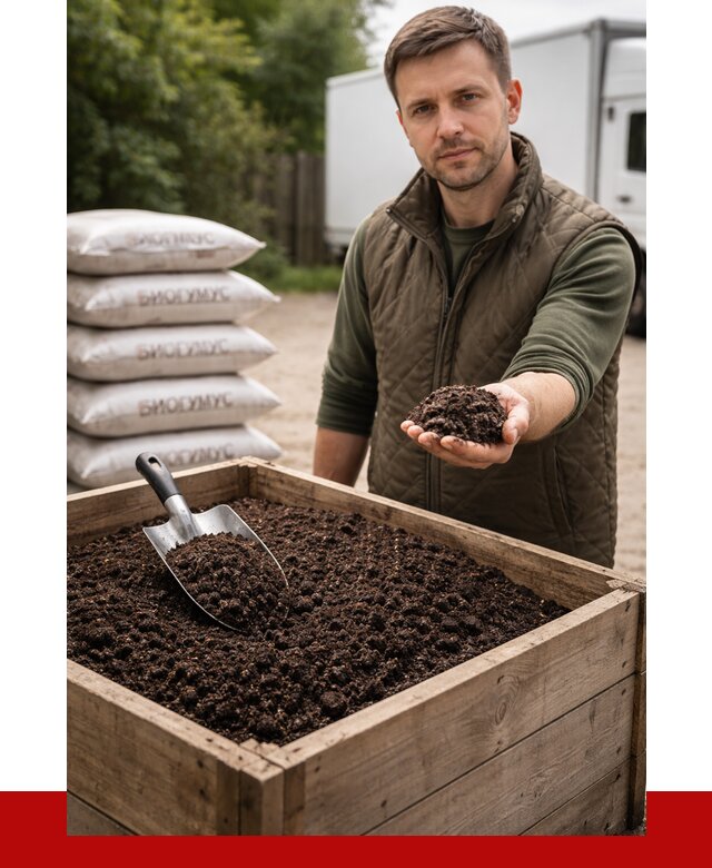 Купить биогумус в Армавире с доставкой от 8611 р. за куб | ПРОНЕРУДРмв