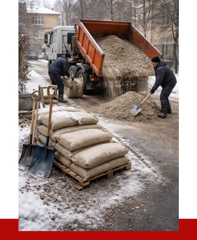 Противогололедные материалы оптом в Армавире от 4255 р. | ПРОНЕРУДРмв