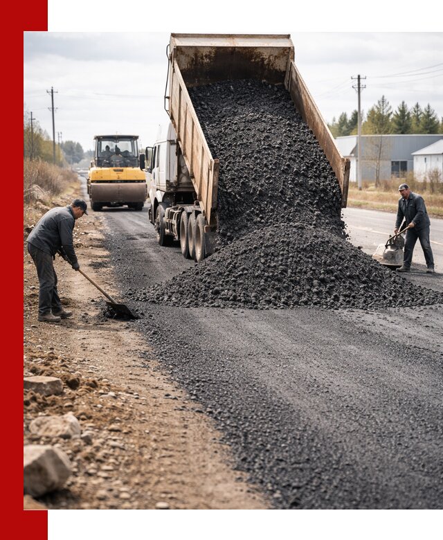 Асфальтовая крошка для дорог в Армавире — поставка и доставка