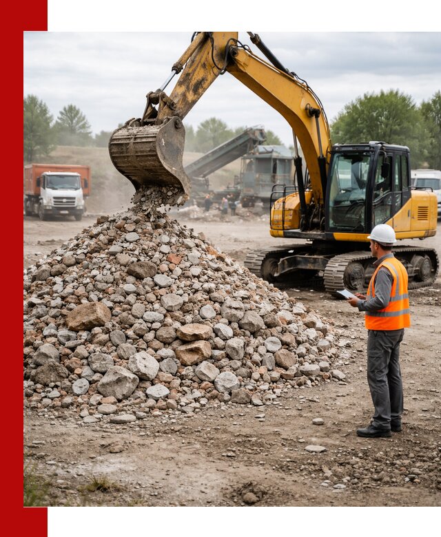 Доставка и вывоз строительного боя в Армавире