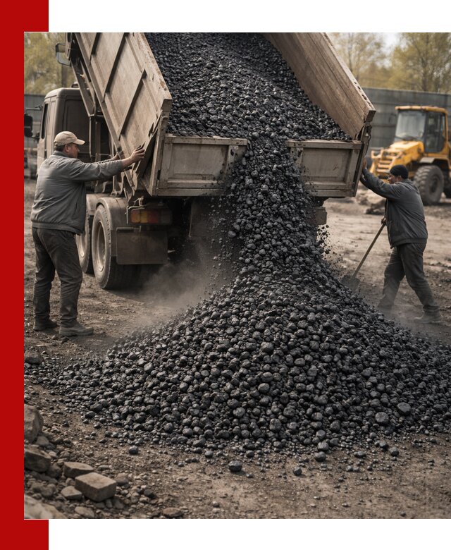 Доставка угля семечка самосвалами в Армавире