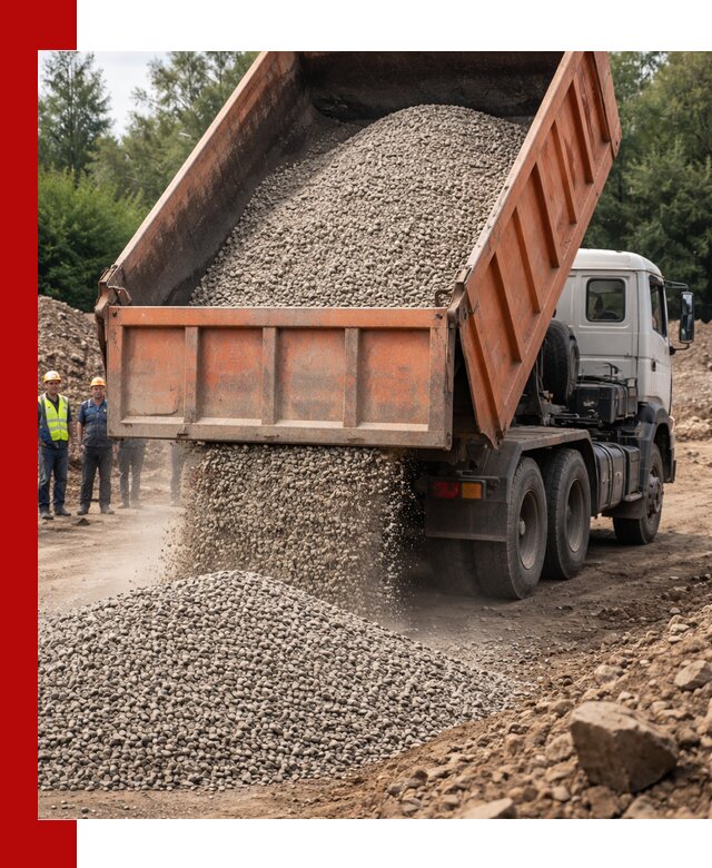 Доставка сыпучих материалов самосвалом в Армавире быстро и надежно