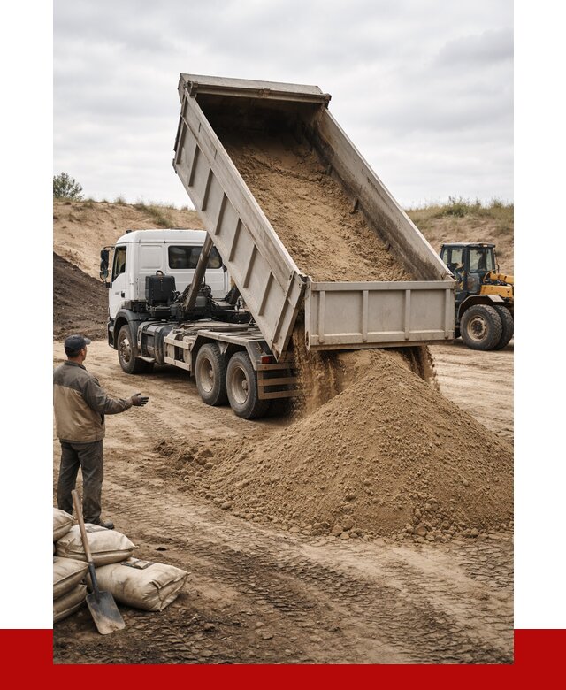 Доставка самосвалом 20 кубов в Армавире от 7598 р. | ПРОНЕРУДРмв